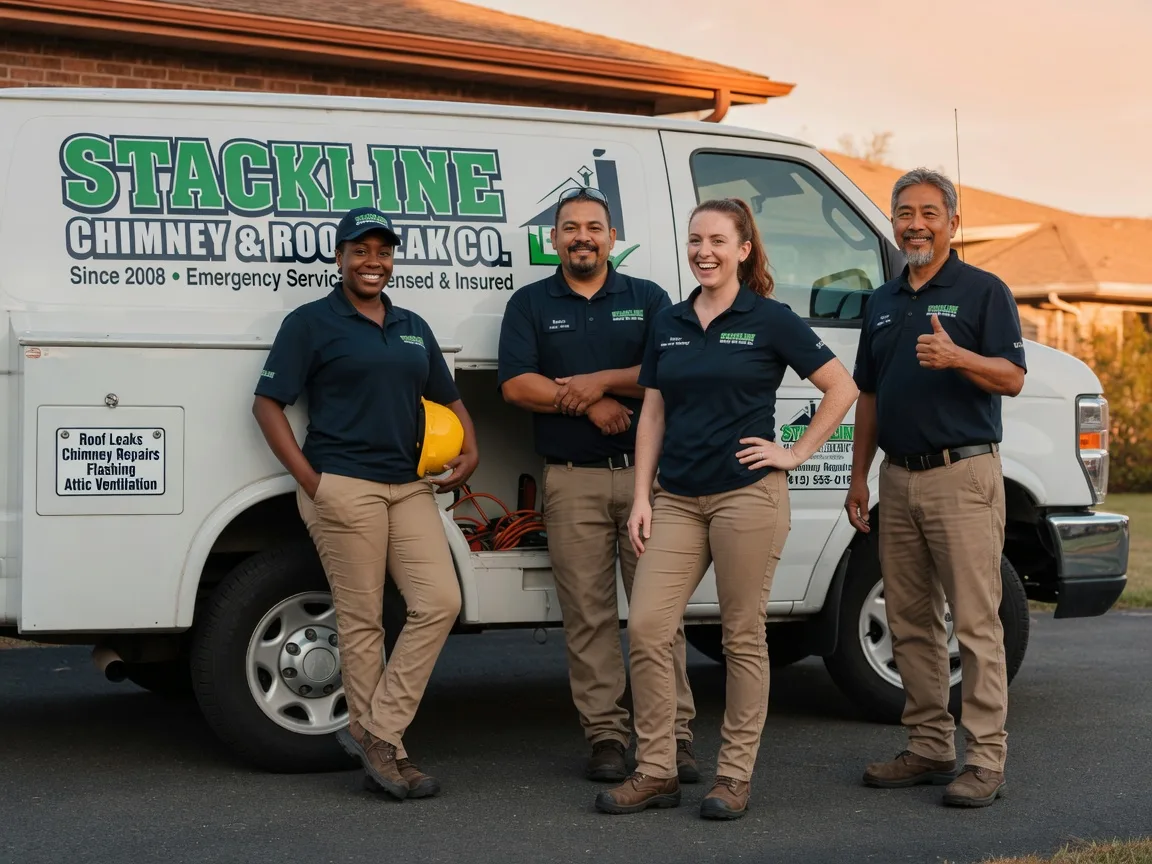 Chimney flashing repair company in Falcon, MO